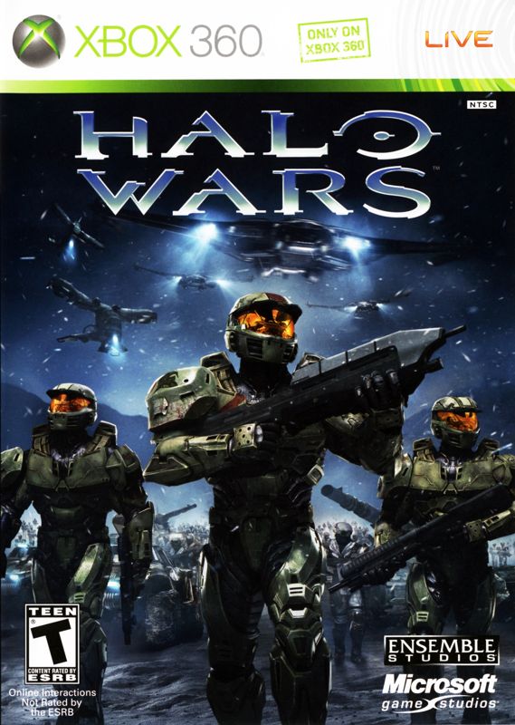 Halo Wars box art for Xbox 360